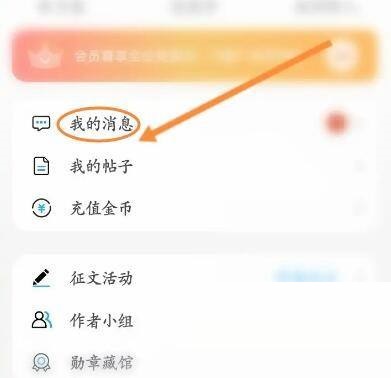 话本小说怎么查看特别关注的消息？话本小说查看特别关注的消息教程截图